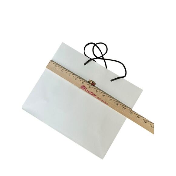 Porsche Car Authentic Paper White Shopping Gift Bag Handle 10"x12" German Euro - Picture 5 of 8